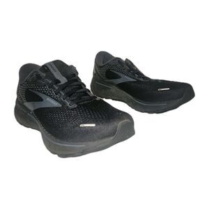 Brooks Ghost 14 Triple Black Ebony Running Shoes Men Sz 11.5 D No Insoles 11.5D